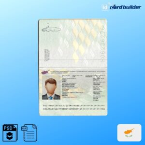 Cyprus Passport Template