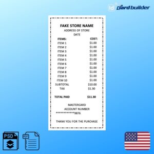 Fake Best Buy Receipt TemplateFake Best Buy Receipt Template