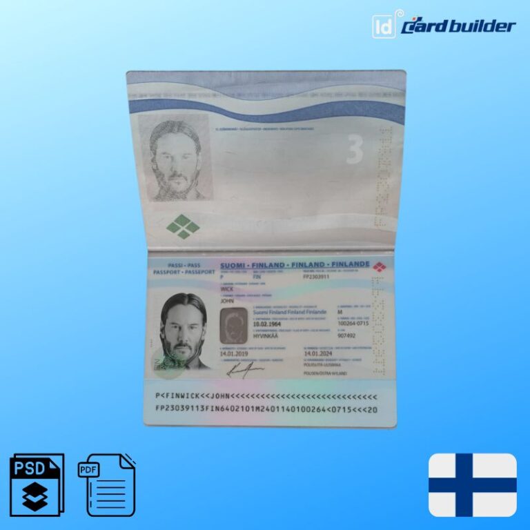 Finland Passport Template   Finland Passport Template 768x768 