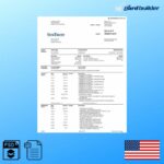 SunTrust Bank Statement Template