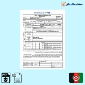 AFGHANISTAN AIB BANK STATEMENT TEMPLATE