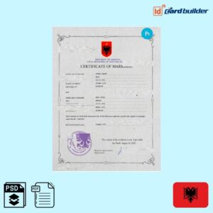 Marriage Certificate Templates