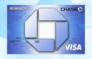 Chase Bank Visa Reward Card Template PSD