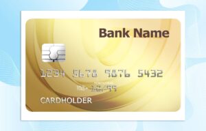 Gold Credit Card Template PSD V1