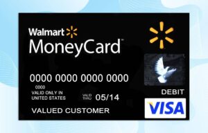 Walmart Visa Card Template PSD