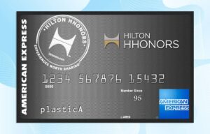 American Express Hilton Honors Card Template PSD