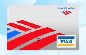 Bank of America Credit Card Template PSD