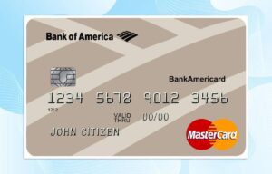 Bank of America Master Card Template PSD